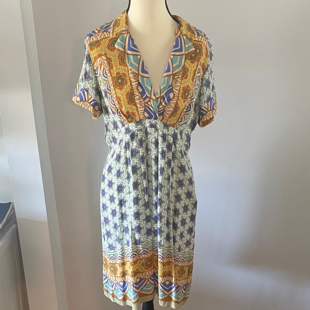 Nichole Miller studio size 8 92% silk dress